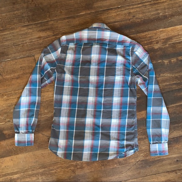 American Eagle Plaid Button Down - Picture 2 of 2